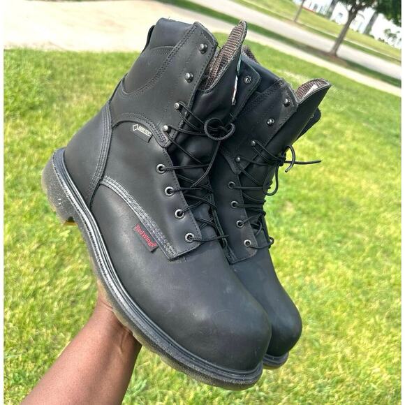 RED WING SUPERSOLE 2.0 MEN'S 8-INCH INSULATED WATERPROOF 2416 SAFETY BOOTS US 14 - Picture 14 of 16